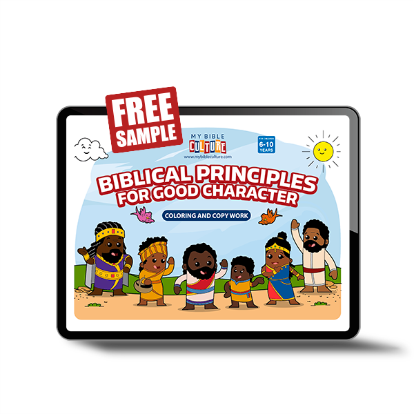 FREE SAMPLE - Biblical Principles For Good Character Activity Book (6-10)