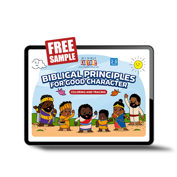 FREE SAMPLE - Biblical Principles For Good Character Activity Book (2-5)