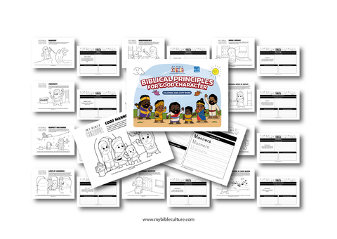 Biblical Principles For Good Character Activity Book (6-10)