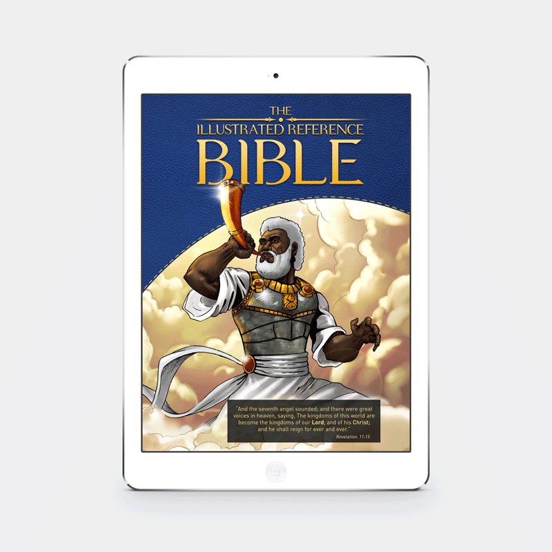 Comic book bible black bible cartoon